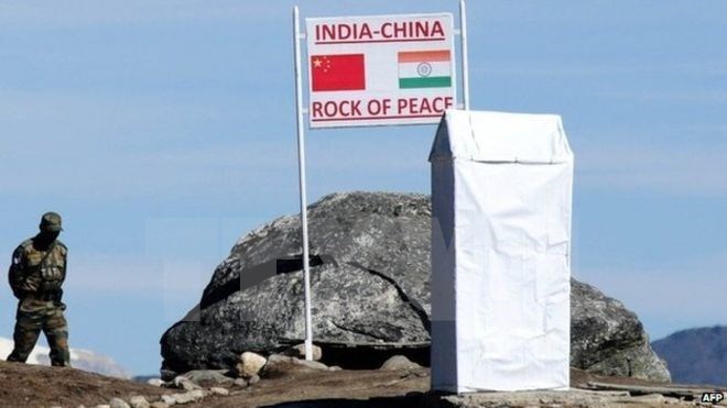Biên giới Ấn Độ-Trung Quốc. (Nguồn: AFP)