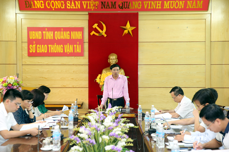 Đồng chí Nguyễn Xuân Ký, Phó Chủ tịch thường trực HĐND tỉnh chủ trì buổi làm việc.