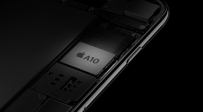Chip A10 trên những chiếc iPhone mới nhất hiện nay của Apple.