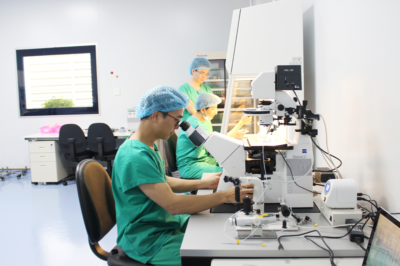 Trung tâm Hỗ trợ sinh sản, Bệnh viện Sản-Nhi tỉnh được trang bị nhiều máy móc