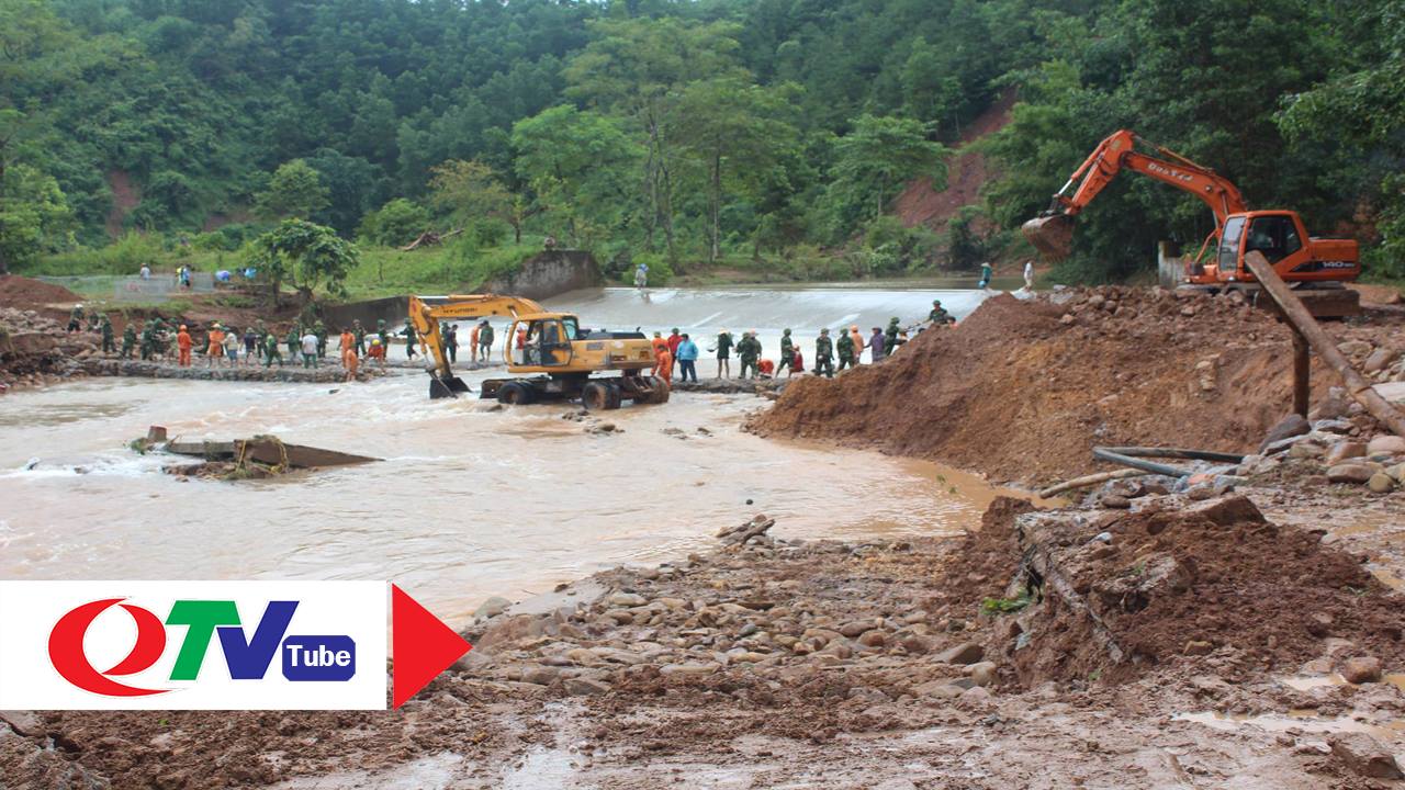 Ba Chẽ khắc phục hậu quả mưa lũ