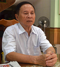 Ông Nguyễn Quang Vinh, Chủ tịch Hội VNDG Quảng Ninh.