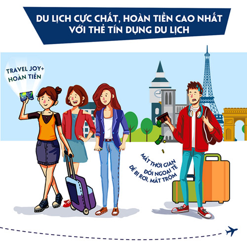 “Du lịch cực chất để được hoàn tiền cao nhất với thẻ Tín dụng Du lịch Maritime Bank” đang là bí kíp mới, được nhiều tín đồ du lịch truyền tai nhau vì đây là dòng thẻ dành cho du lịch đầu tiên tại Việt Nam có tính năng hoàn tiền lên tới 32 triệu đồng/năm. Cụ thể: Hoàn tiền lên tới 10% cho các chi tiêu du lịch (ẩm thực, đặt vé, đặt phòng, di chuyển taxi/uber…) và ưu đãi hoàn tiền đến 30% hàng tháng với Travel JOY+