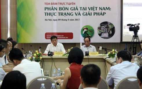 Nhiều giải pháp về quản lý thị trường phân bón được đưa ra tại tọa đàm “Phân bón giả tại Việt Nam: Thực trạng và giải pháp” chiều 9/8.