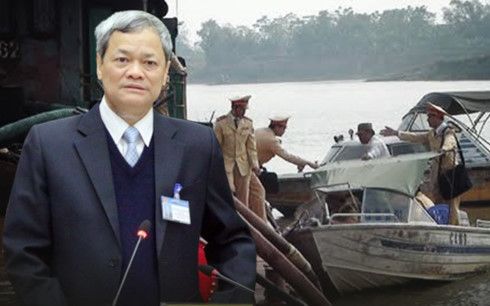 Chủ tịch UBND tỉnh Bắc Ninh bị nhắn tin khủng bố vì không cấp phép nạo vét sông Đuống.