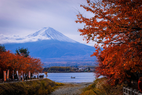 Nhật Bản: Mùa thu Nhật Bản bắt đầu từ tháng 9 và kết thúc vào tháng 11 khi những tán cây phong chuyển từ màu xanh lá sang đỏ.