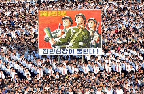 Biển người Triều Tiên phản đối lệnh trừng phạt của Liên Hợp Quốc