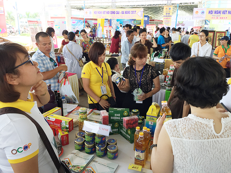 Hội chợ Quốc tế TM,DL&ĐT Hành lang kinh tế Đông Tây - Đà Nẵng 2017: Quảng Ninh có trên 70 sản phẩm OCOP tham gia