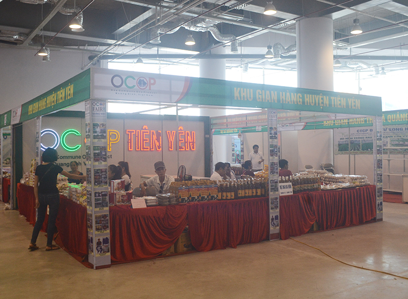 Công tác chuẩn bị cho Hội chợ OCOP Quảng Ninh lần thứ V của các địa phương cơ bản hoàn thành