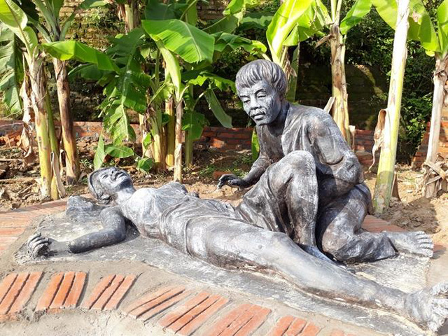 Tượng Chí Phèo, Thị Nở ở Vườn hiện thực Nam Cao