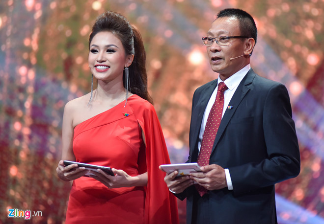 Lễ trao giải VTV Awards 2017 diễn ra vào tối 7/9 tại Đài Truyền hình Việt Nam. Ảnh: Việt Hùng.
