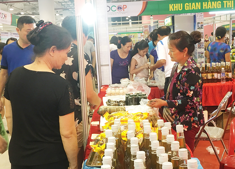 Thời gian tới, tỉnh sẽ tiếp tục đẩy mạnh các hoạt động xúc tiến thương mại như: Tổ chức Hội chợ OCOP Quảng Ninh. tuần kết nối tiêu thụ sản phẩm tại Big C Hạ Long,