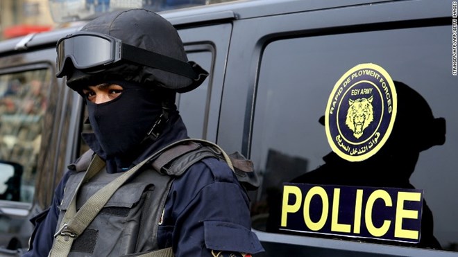 Lực lượng cảnh sát Ai Cập. (Nguồn: Getty Images)