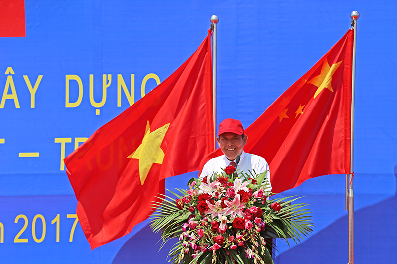Phó Thủ tướng Thường trực Chính phủ Trương Hòa Bình, phát lệnh thông xe.