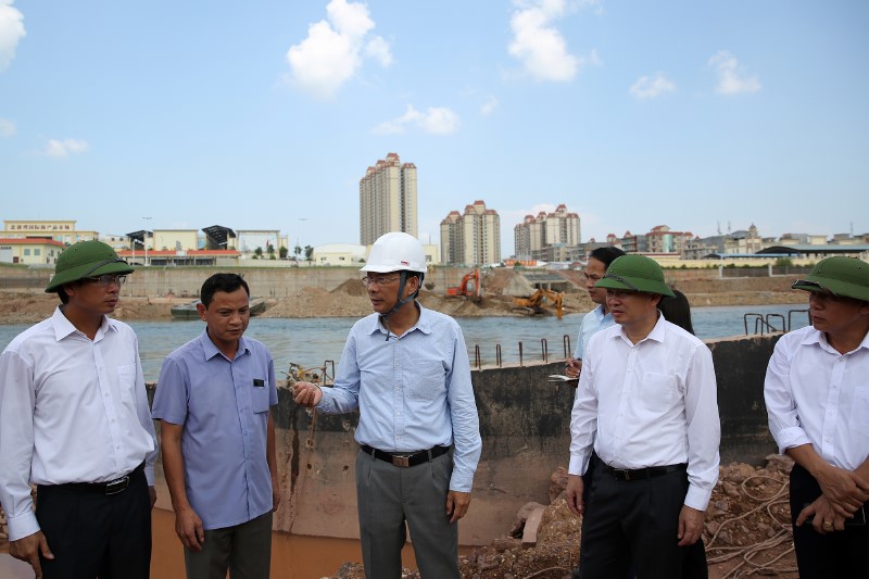 Bí thư Tỉnh ủy Nguyễn Văn Đọc yêu cầu chủ đầu tư là Công ty TNHH Thành Đạt cần đẩy nhanh tiến độ dự án, phấn đấu hoàn thành trong tháng 10-2017