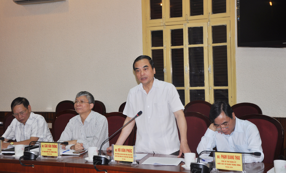 Đoàn công tác Hội đồng Khoa học các cơ quan Đảng Trung ương đánh giá cao các giải pháp thực hiện cơ chế kiểm soát quyền lực của Quảng Ninh tại buổi làm việc với lãnh đạo tỉnh tháng 8-2017