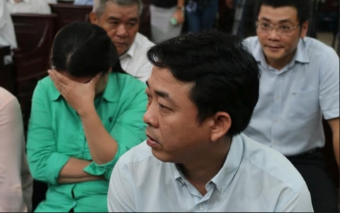 Nguyễn Minh Hùng tại tòa sơ thẩm.