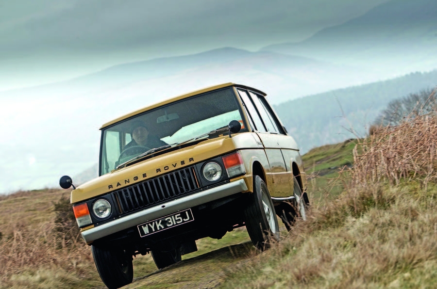 Range Rover Mark 1 giới thiệu lần đầu vào năm 1970.