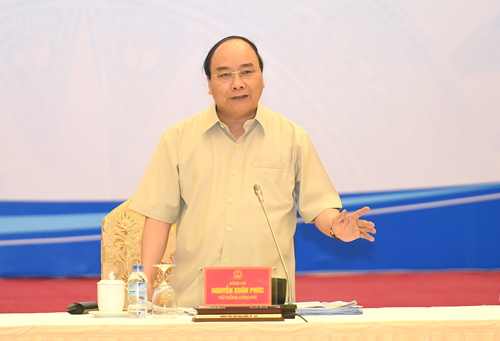 Thủ tướng Nguyễn Xuân Phúc phát biểu khai mạc.