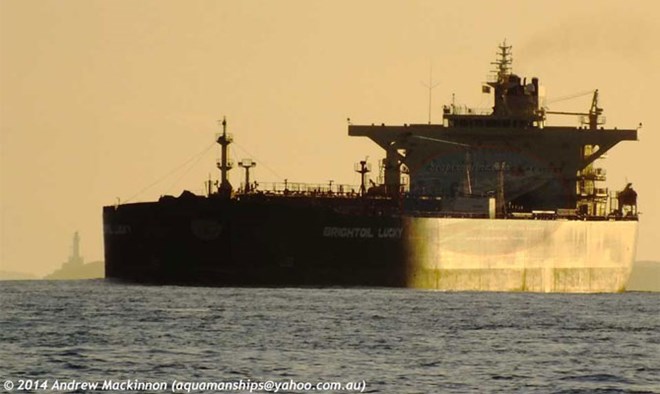 Tàu chở dầu Blightoil Lucky. (Nguồn: Yahoo)