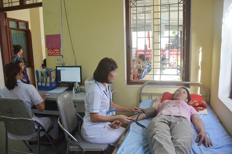 Khám, chữa bệnh tại Trung tâm y tế phường Cẩm Thủy, TP Cẩm Phả