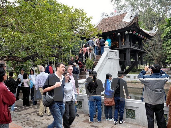 河内黄金旅游线路开幕式。