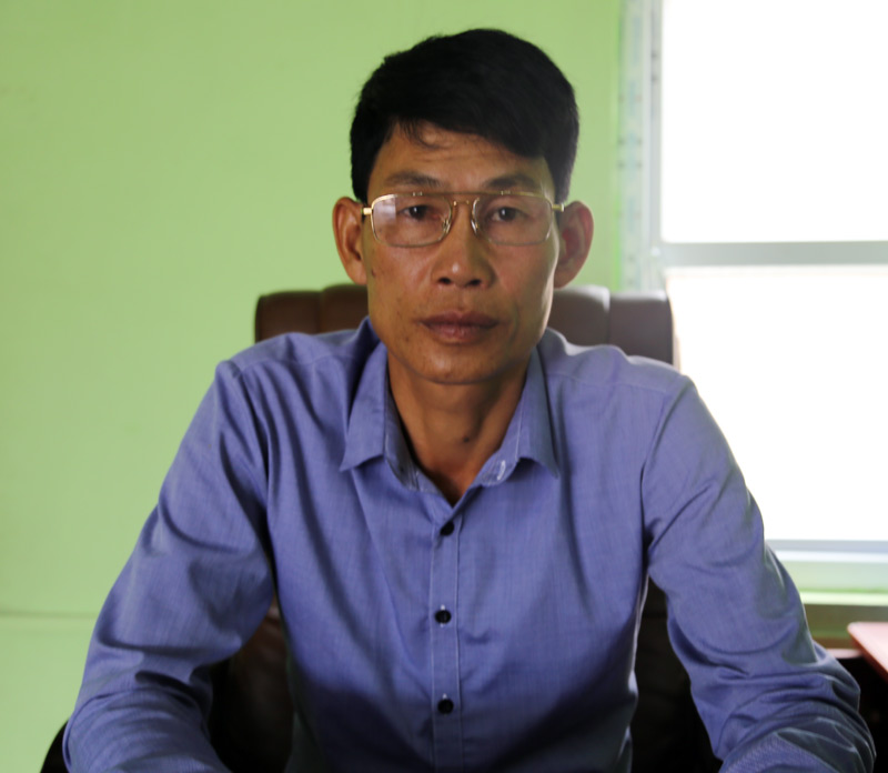Anh Lê Xuân Vũ, Giám đốc Công ty TNHH Long Vũ.