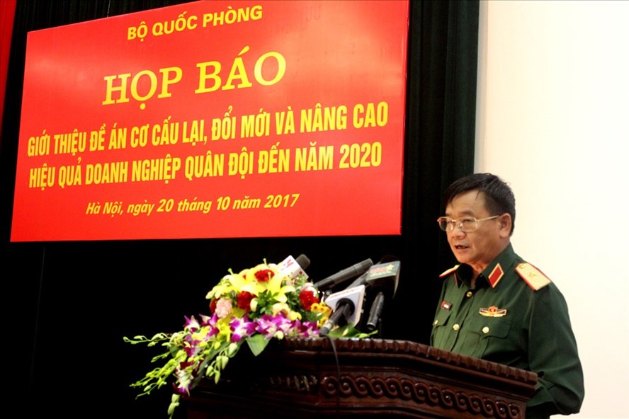 Thiếu tướng Võ Hồng Thắng - Cục trưởng Cục Kinh tế (Bộ Quốc phòng). Ảnh PV
