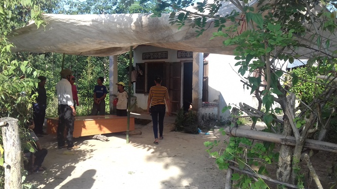 Ngôi nhà xay ra vụ nổ đạn