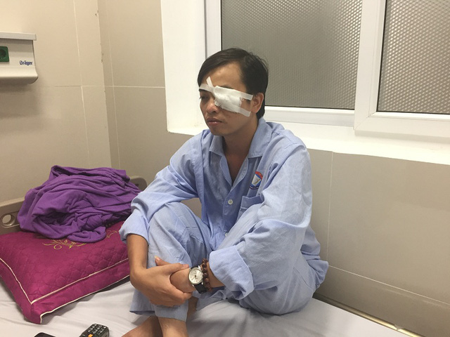 BS Trần Văn Sơn, Khoa cấp cứu, Bệnh viện Hữu nghị Việt Nam - CuBa Đồng Hới kể lại sự việc. Ảnh: dantri.com.vn