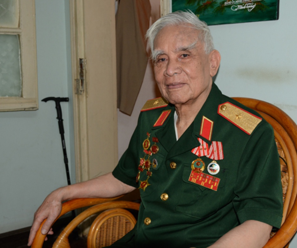 Thiếu tướng Trần Kinh Chi. (Nguồn: Ban Quản lý Lăng Chủ tịch HCM)