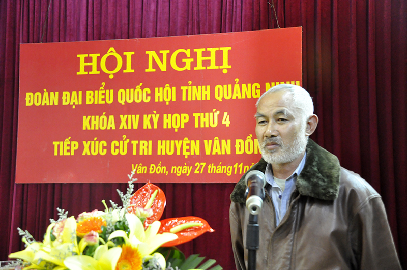 Cử tri huyện Vân Đồn 