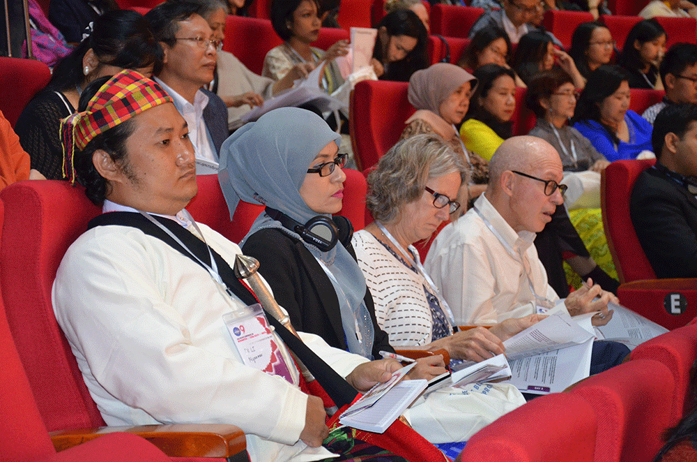 Tham dự hội nghị có khoảng 400 đại biểu thanh niên đến từ 45 nước Châu Á-Thái Bình Dương