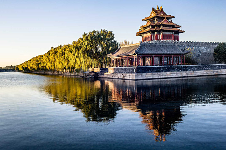   Một góc Tử Cấm Thành với cảnh sắc tuyệt vời. Một trong các kiến trúc sư của khu tòa thành này là ông Nguyễn An, người Việt Nam. Ảnh: Shutterstock.
