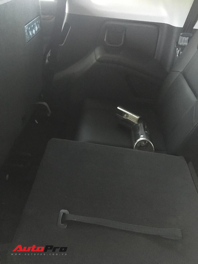 Hàng ghế thứ 3 của Honda CR-V 2017.