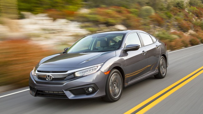 Honda Civic đang là sedan bán chạy nhất tại Mỹ. Ảnh: Honda.