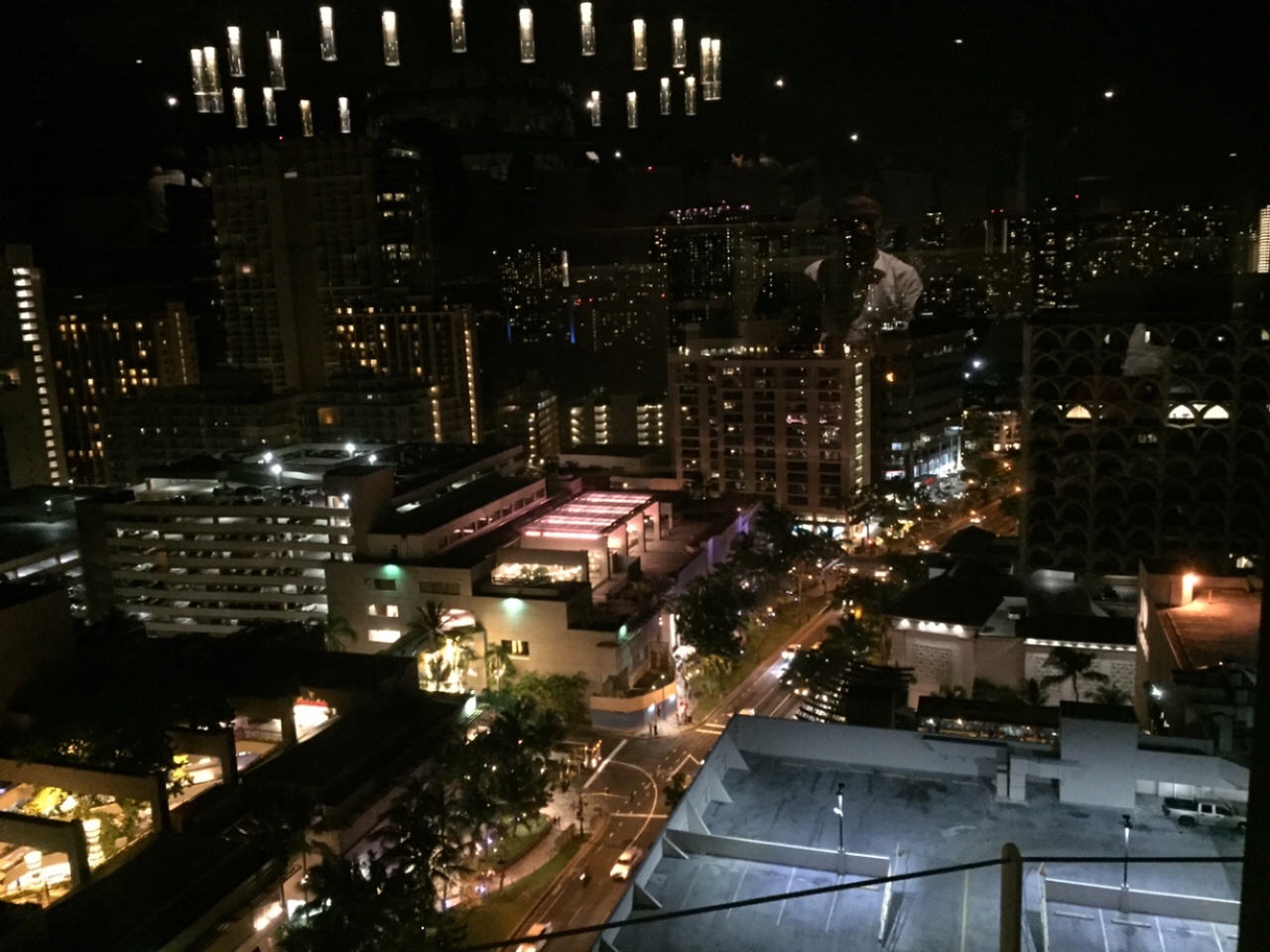 Một góc Honolulu về đêm