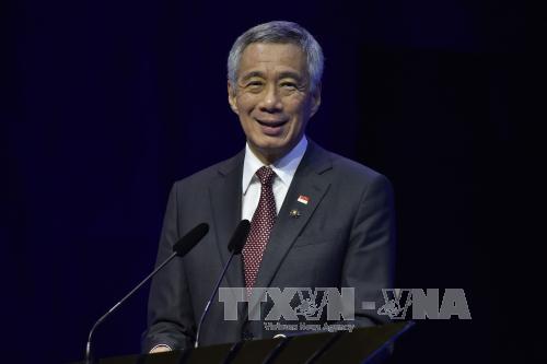 Thủ tướng Singapore Lý Hiển Long. Ảnh: THX/TTXVN