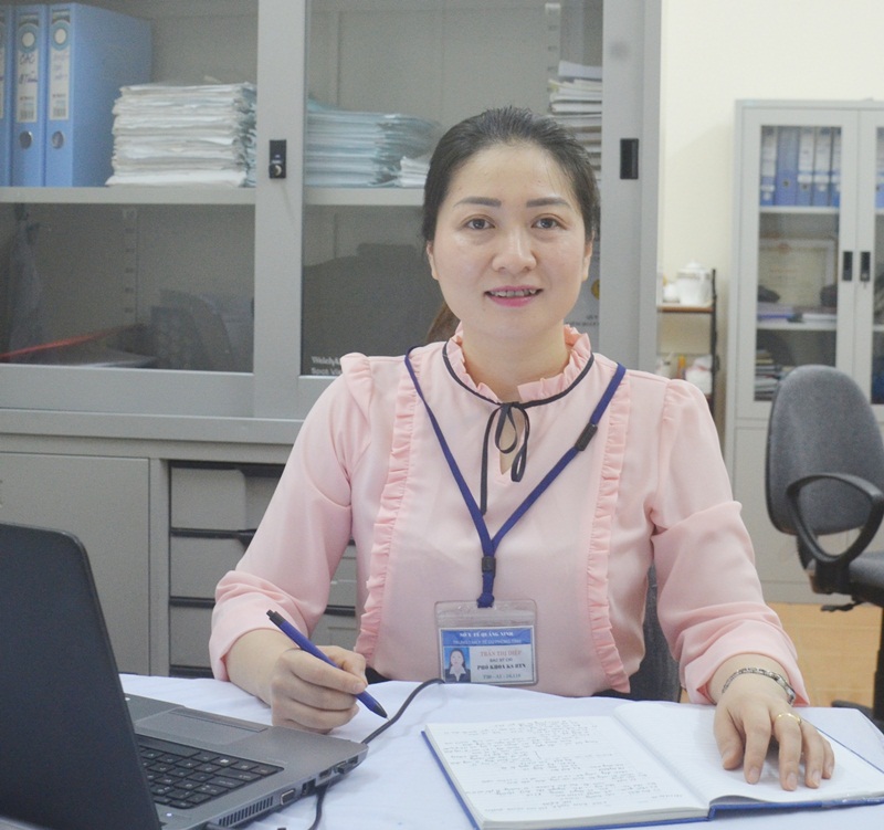 Bác sĩ CKI Nguyễn Thị Diệp, Phó Khoa truyền nhiễm 
