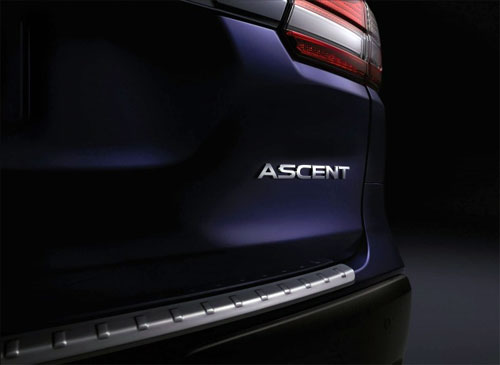Mẫu SUV mới của Subaru có tên Ascent, dự kiến bán ra tại Mỹ trong 2018. Ảnh: Subaru.