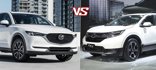 Mazda CX-5 và Honda CR-V đang thu hút rất nhiều sự quan tâm của người dùng