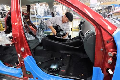 Sản phẩm Mazda sản xuất tại nhà máy của Thaco.