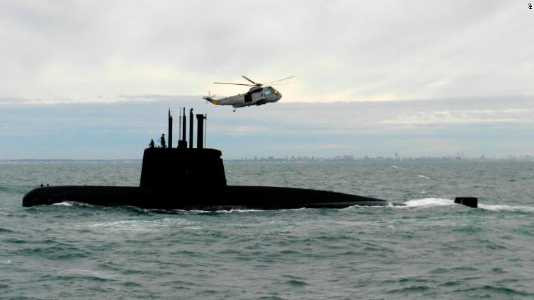 Tàu ngầm San Juan đã có thời gian sử dụng trên 30 năm. Ảnh: Hải quân Argentina.