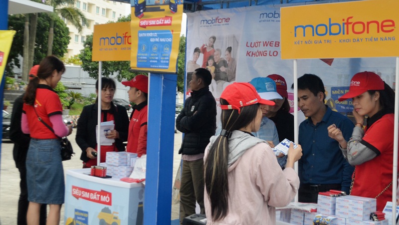 Công ty Viễn thông Mobifone Quảng Ninh với dịch vụ sim ưu đãi được rất đông đoàn viên, người lao động quan tâm.  