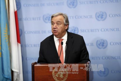 Tổng Thư ký Liên hợp quốc Antonio Guterres. Ảnh: THX/TTXVN
