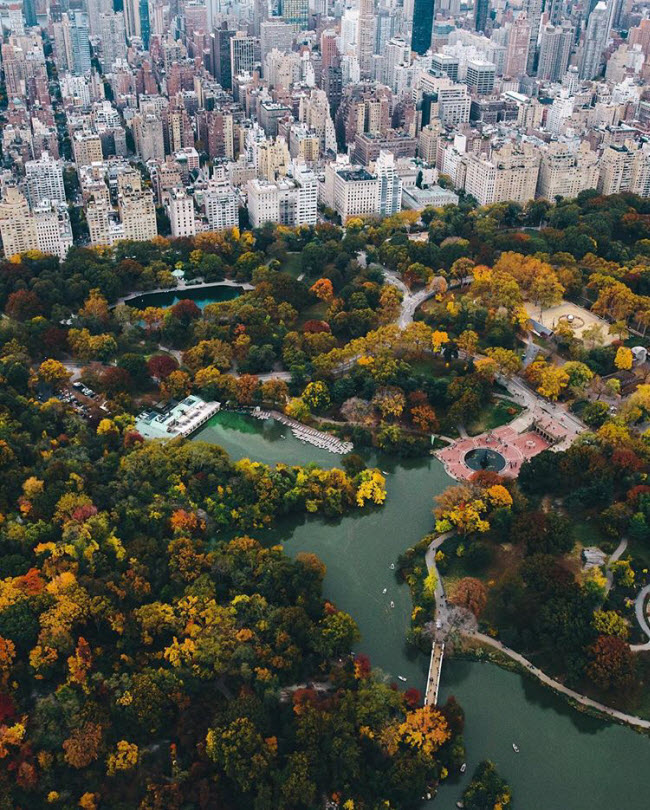 Trong 2 năm liên tiếp, New York trở thành địa điểm hấp nhất trên cộng đồng mạng xã hội Instagram. Những nơi thu hút đông du khách nhất là khu Manhattan, quảng trường Thời đại, công viên Trung tâm, cầu Brooklyn và các bảo tàng.