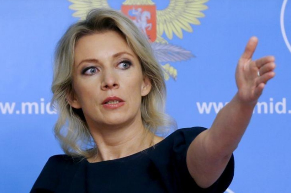 Người Phát ngôn Bộ Ngoại giao Nga Maria Zakharova. (Nguồn: Reuters)