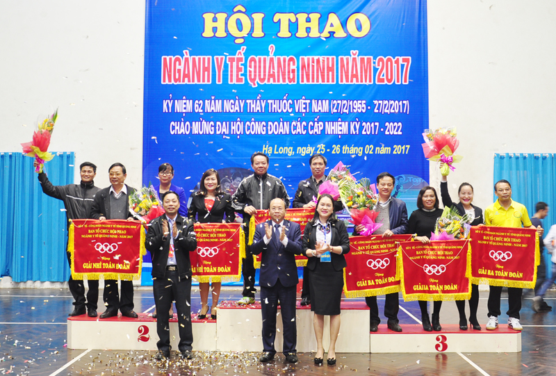 Ngành Y tế Quảng Ninh tổ chức hội thao năm 2017