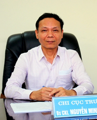 Đồng chí Nguyễn Minh Chung, Chi cục Trường Chi cục An toàn vệ sinh thực phẩm, Sở Y tế.