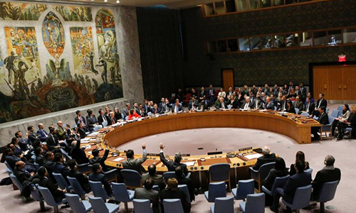 Các nước trong Hội đồng Bảo an ủng hộ dự thảo nghị quyết kêu gọi Mỹ rút lại quyết định về Jerusalem ngày 18/12. Ảnh: AFP.